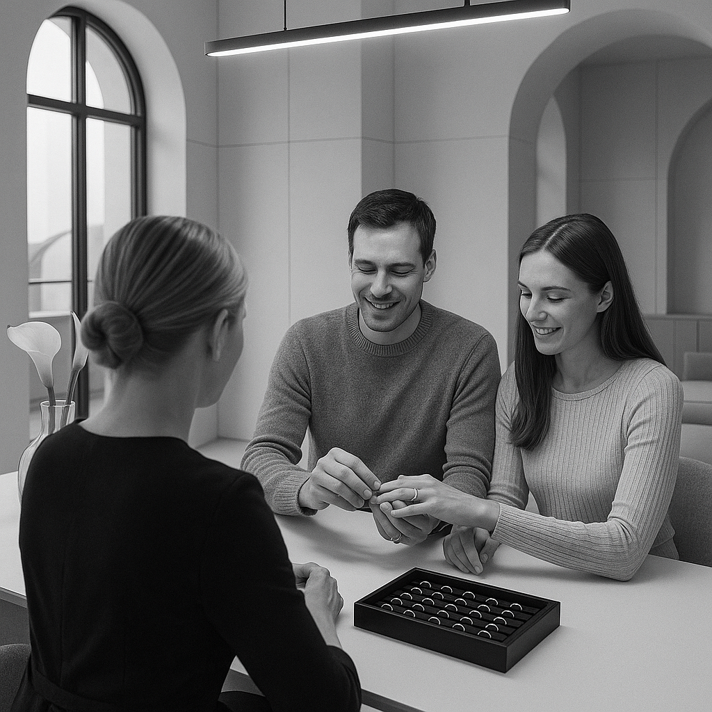 Snubní prsteny 2025 – Trendy a výroba na míru