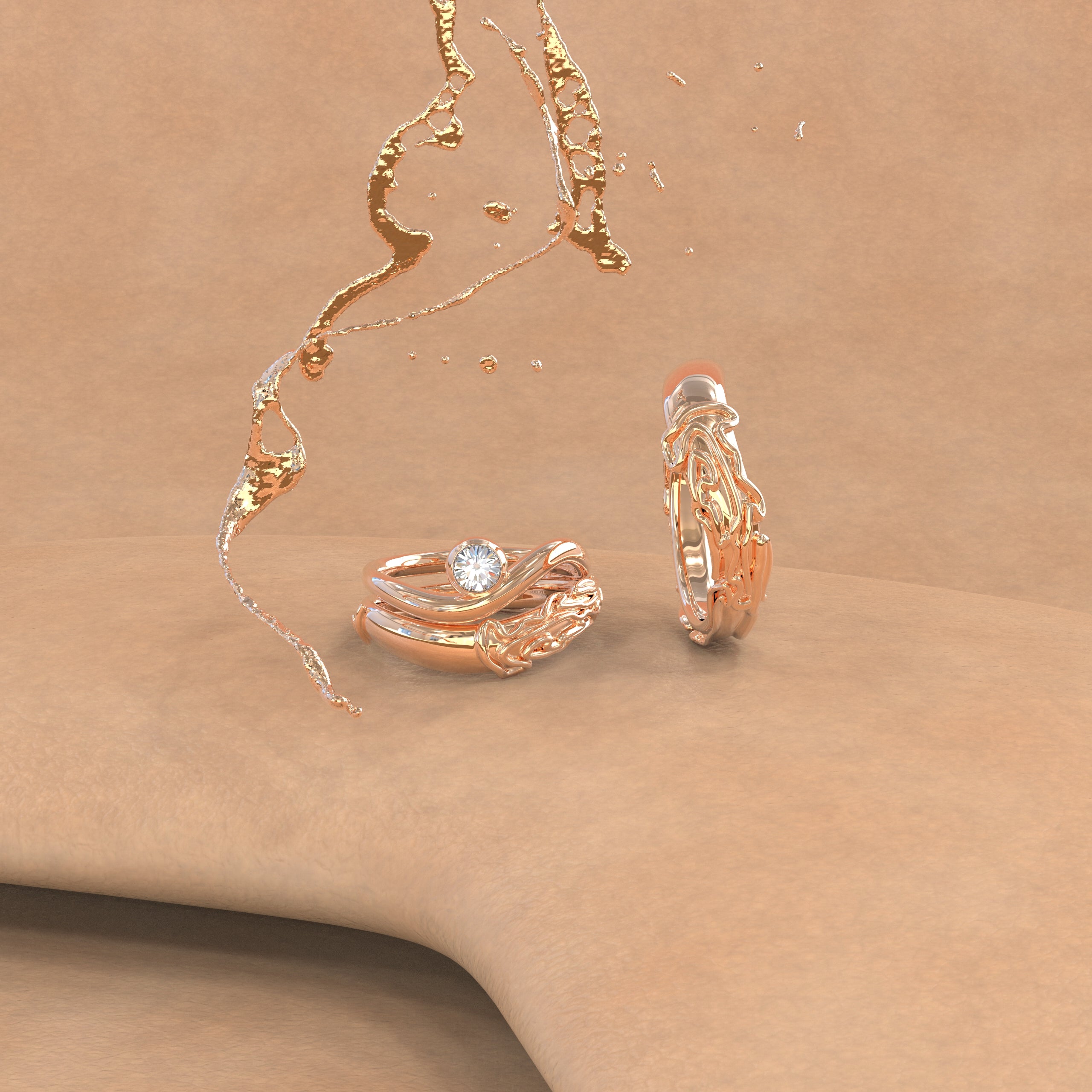 Snubní a zásnubní prsteny