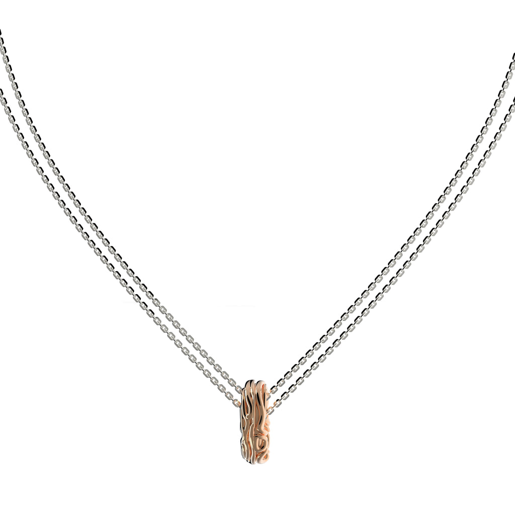 Nacre variabilní náhrdelník- 925/1000 ag 12,04 g nebo 14kt / 18kt au 15,04 g