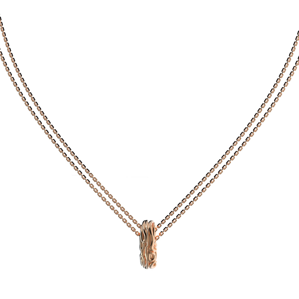 Nacre variabilní náhrdelník žlutý- 925/1000 ag 12,04 g nebo 14kt / 18kt au 15,04 g