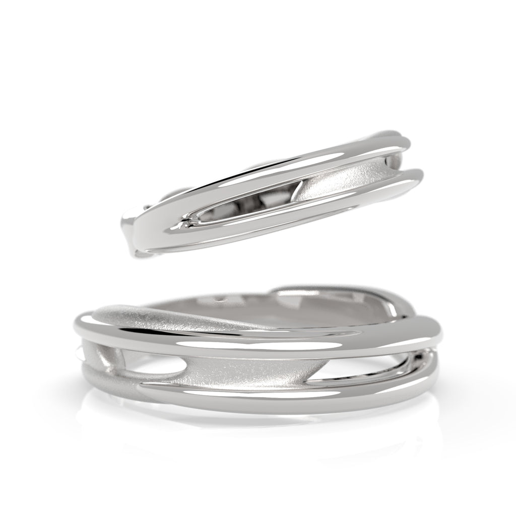 Aqua Exolvuntur - moderní snubní prsteny