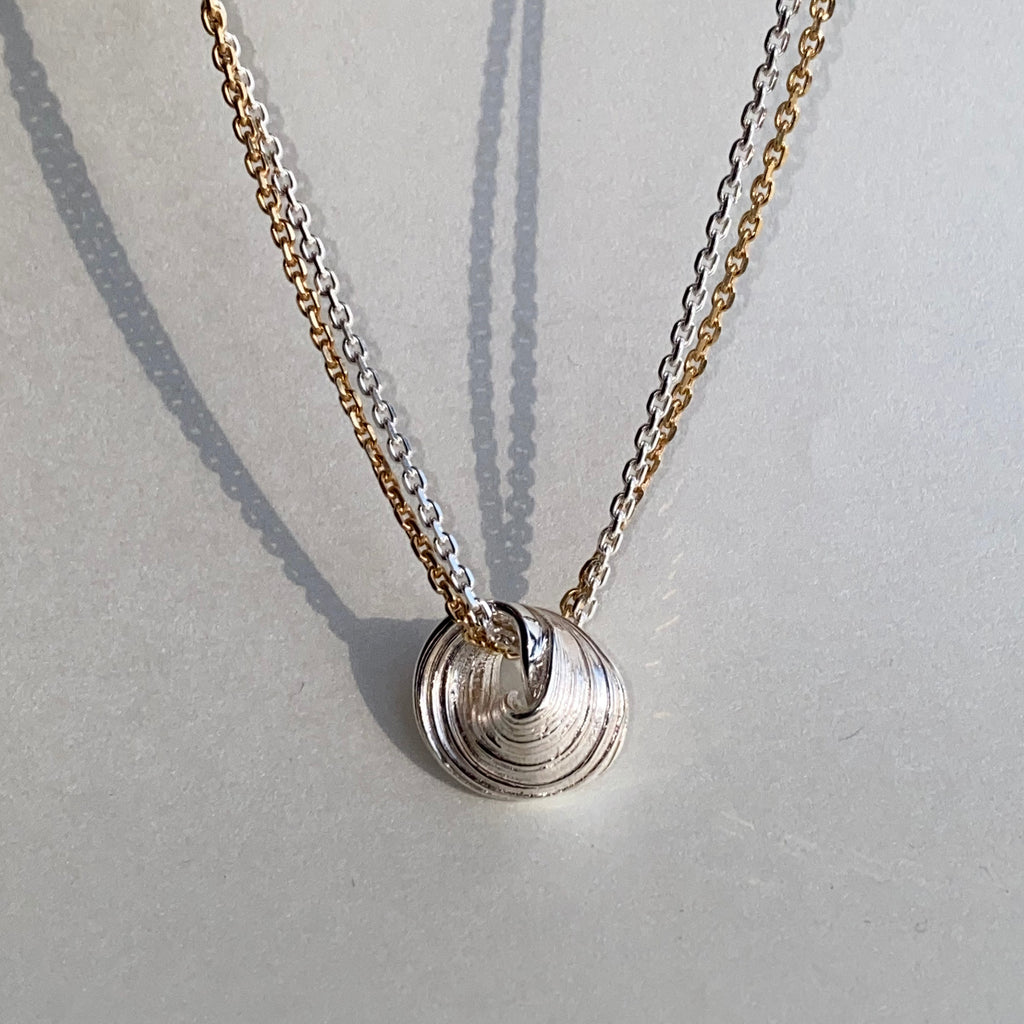 Flow II - stříbrný náhrdelník - 925/1000 ag cca 17,92 g