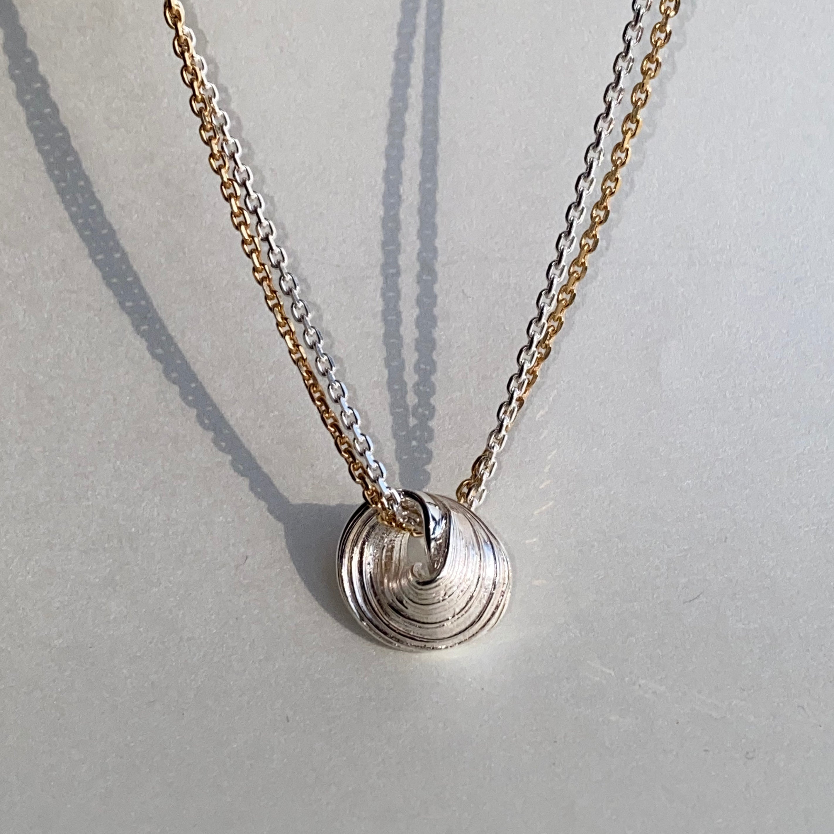 Flow II - stříbrný náhrdelník - 925/1000 ag cca 17,92 g