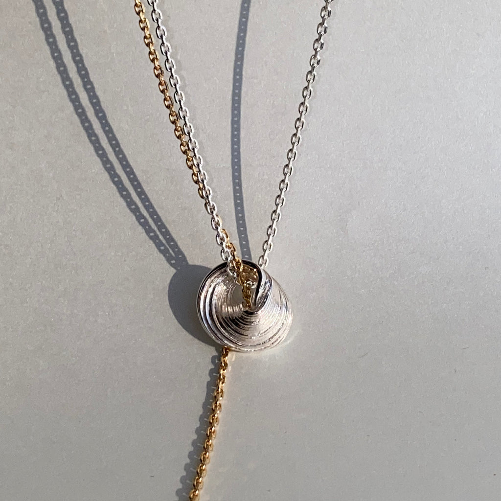 Flow II - stříbrný náhrdelník - 925/1000 ag cca 17,92 g