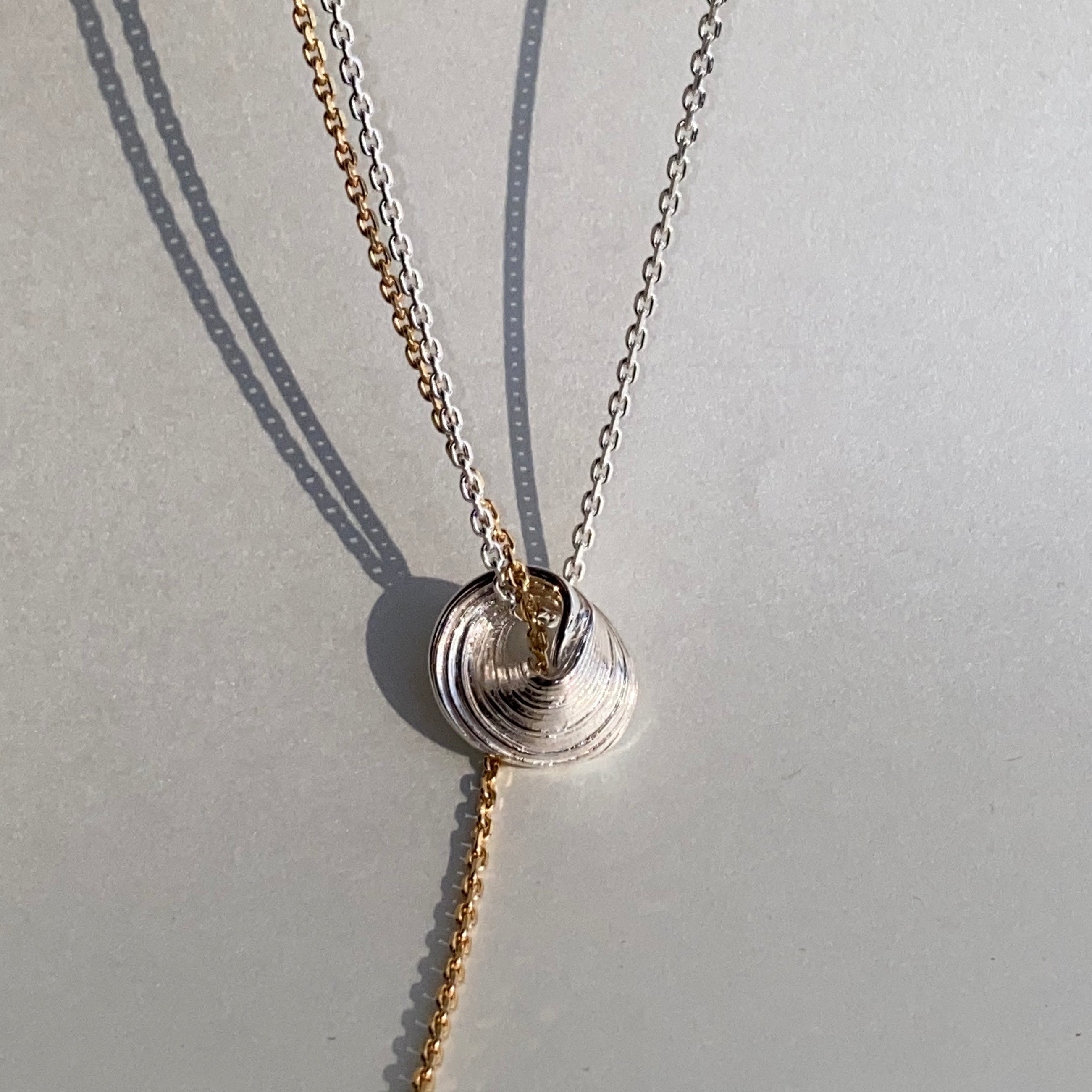 Flow II - stříbrný náhrdelník - 925/1000 ag cca 17,92 g