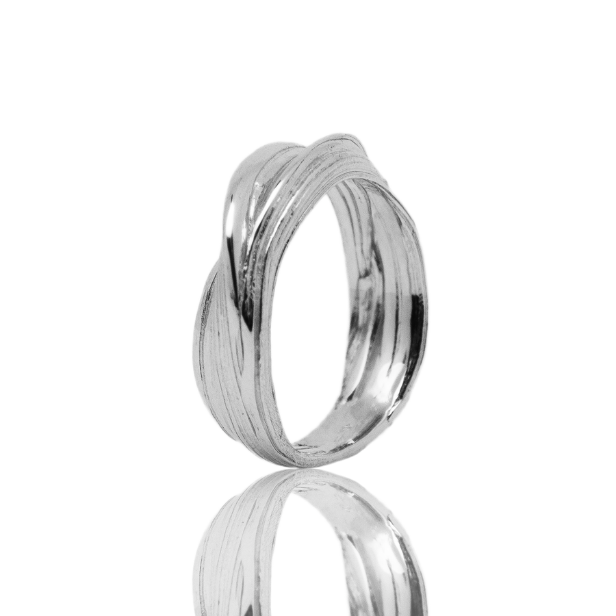 Flow 1 - small ring - 925/1000 and approx. 5 g