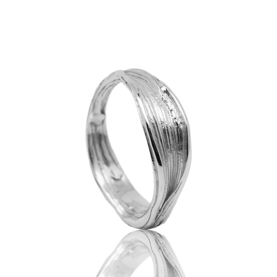 Flow 2 - small ring - 925/1000 and approx. 5 g