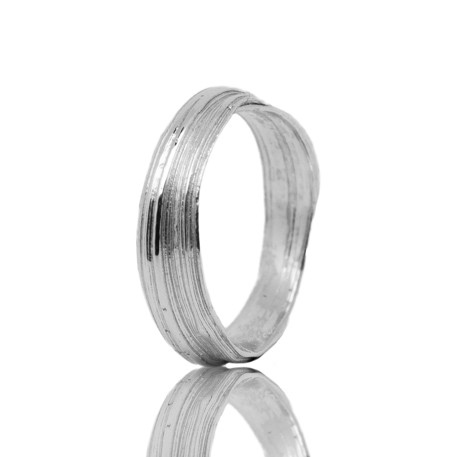 Flow 3 - small ring - 925/1000 ag approx. 5 g