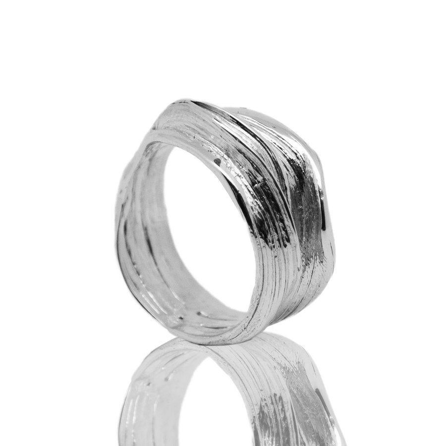 Flow 1 - large ring - 925/1000 and approx. 10 g