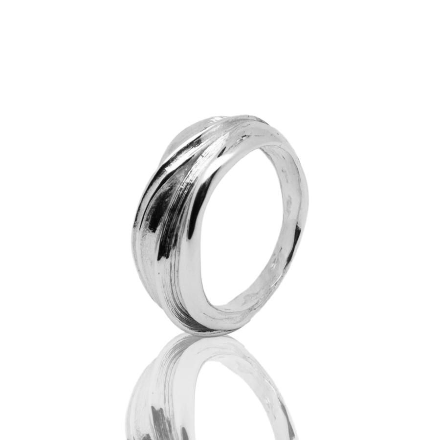 Flow 2 - large ring - 925/1000 and approx. 10 g