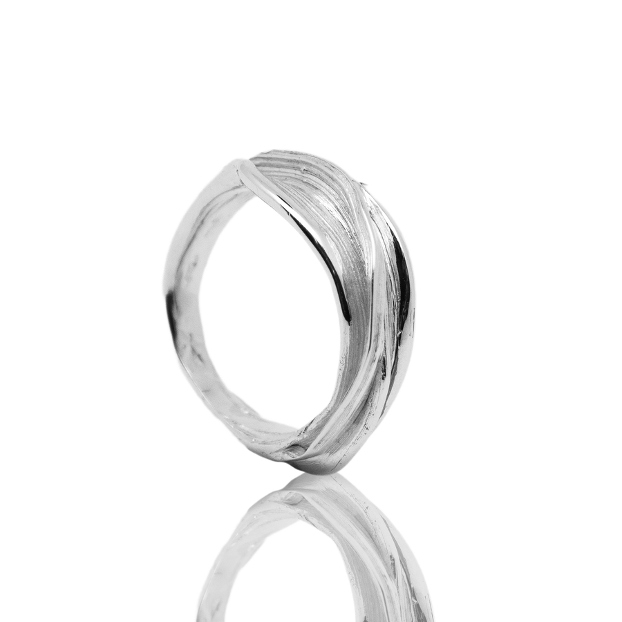 Flow 2 - large ring - 925/1000 and approx. 10 g