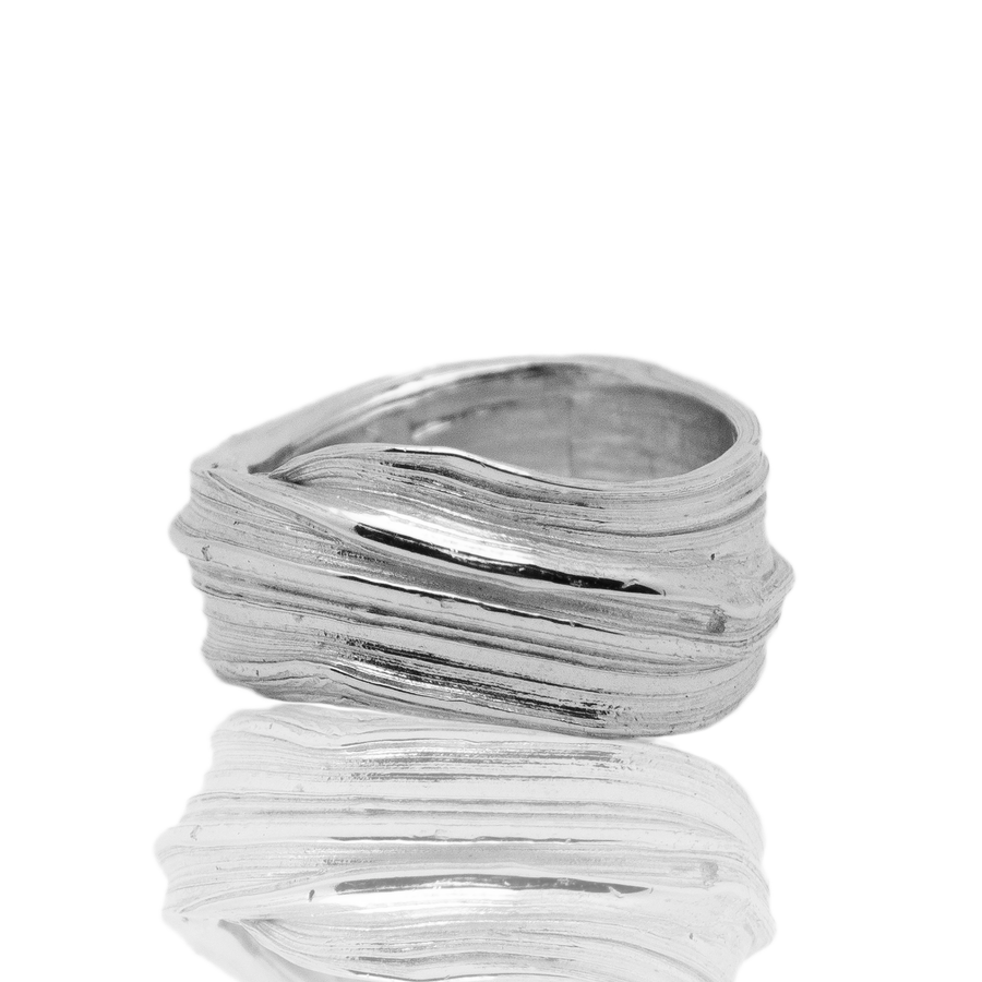 Flow 3 - large ring - 925/1000 and approx. 10 g