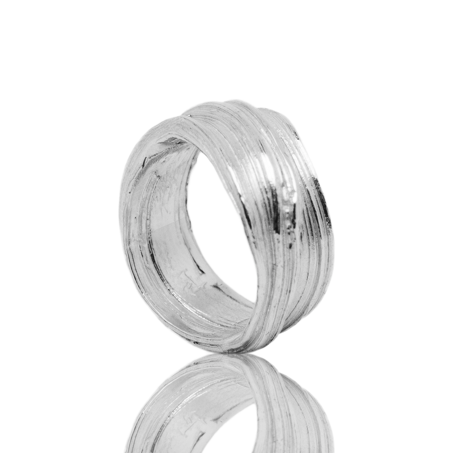 Flow 3 - large ring - 925/1000 and approx. 10 g