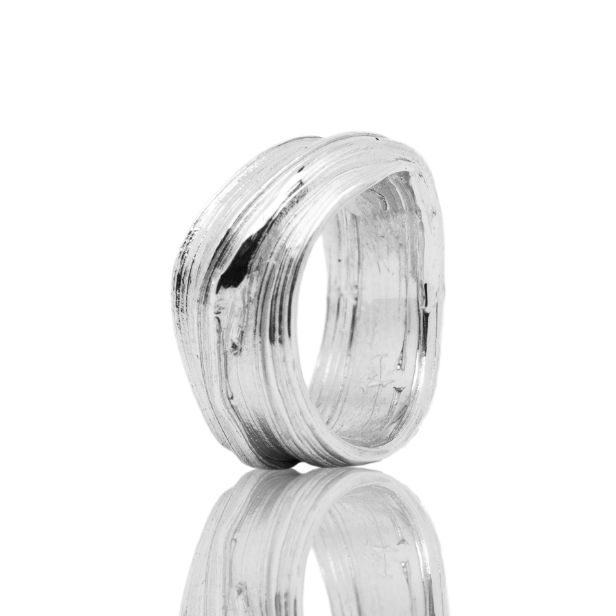 Flow 3 - large ring - 925/1000 and approx. 10 g