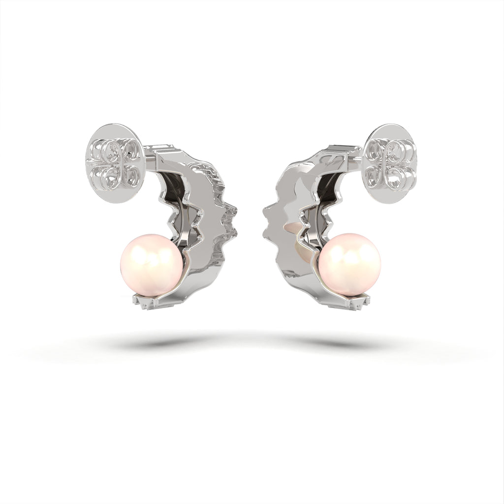 Fuctus - moderní náušnice s mořskými perlami