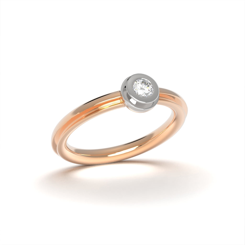 Love Bauhaus - e - moderní zásnubní prsten