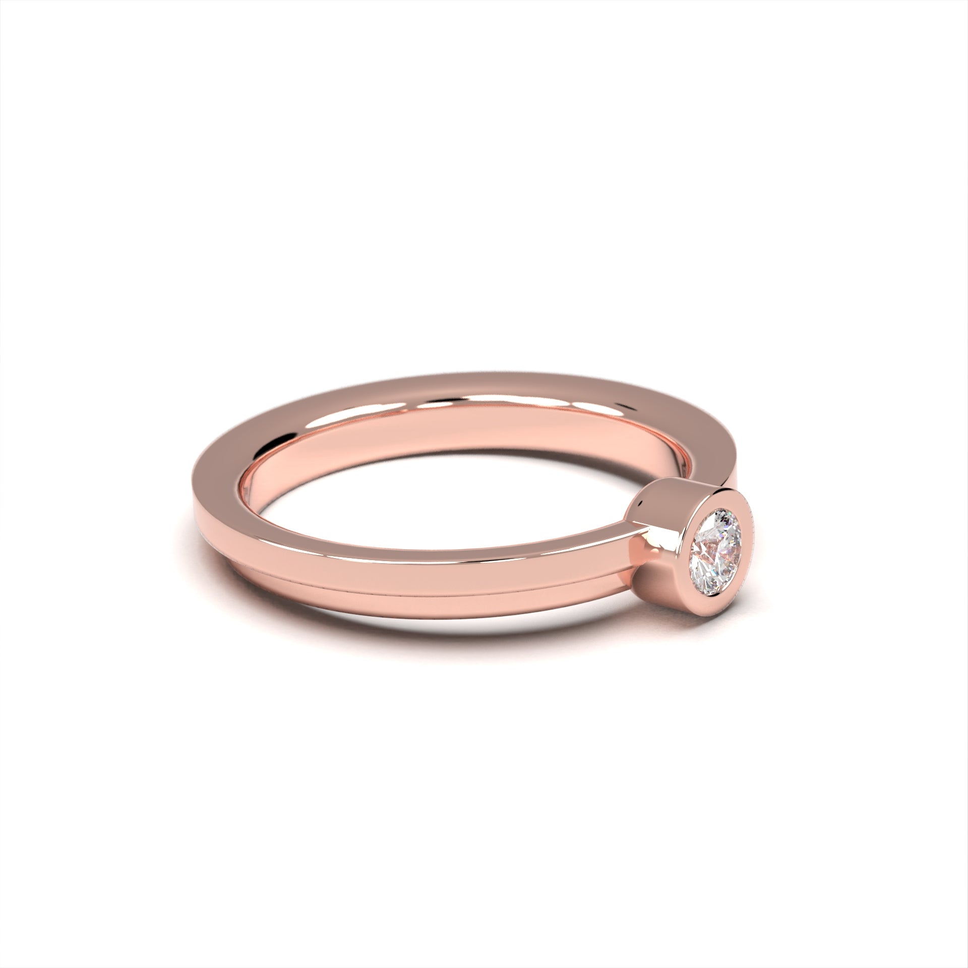 Love Bauhaus - r - moderní zásnubní prsten