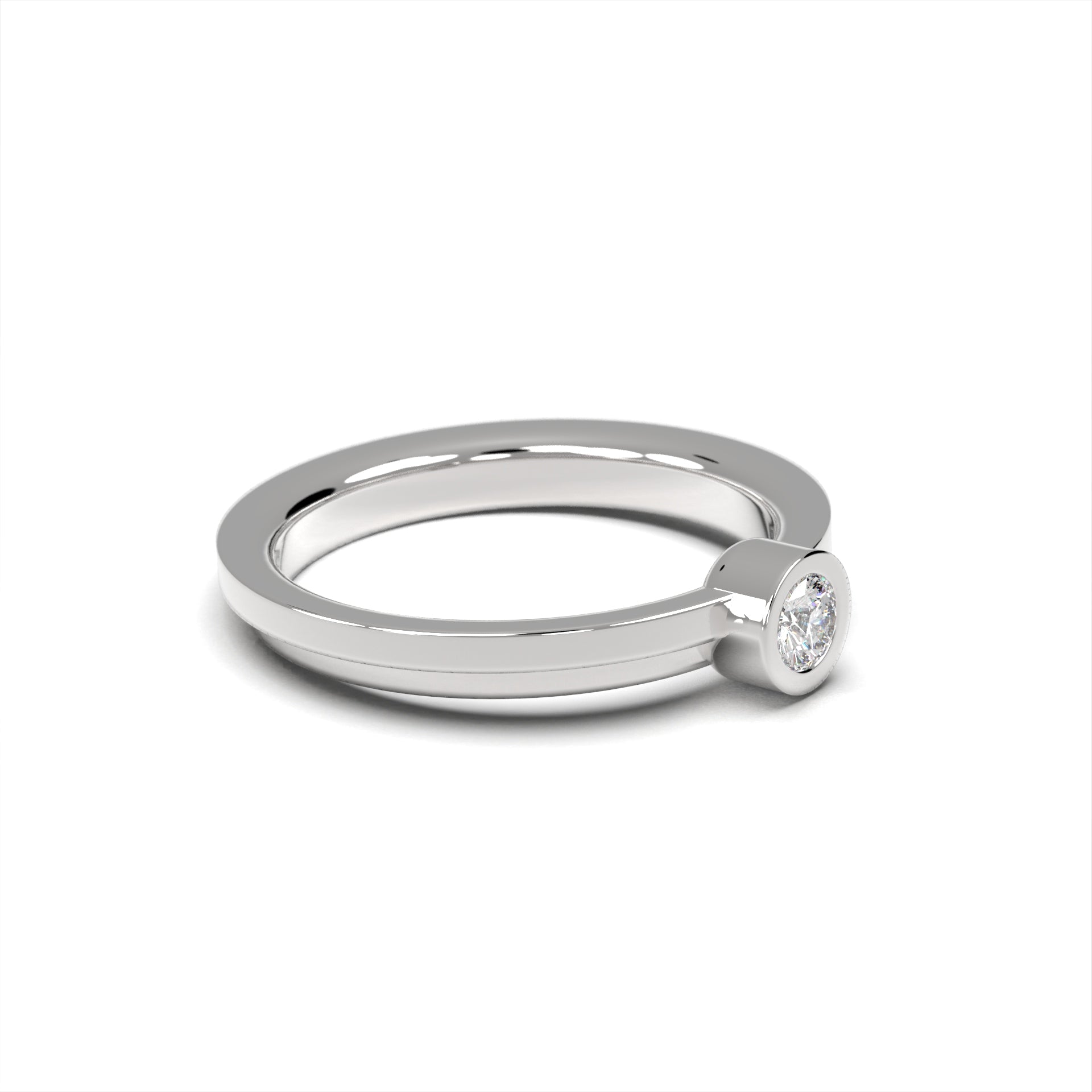 Love Bauhaus - r - moderní zásnubní prsten