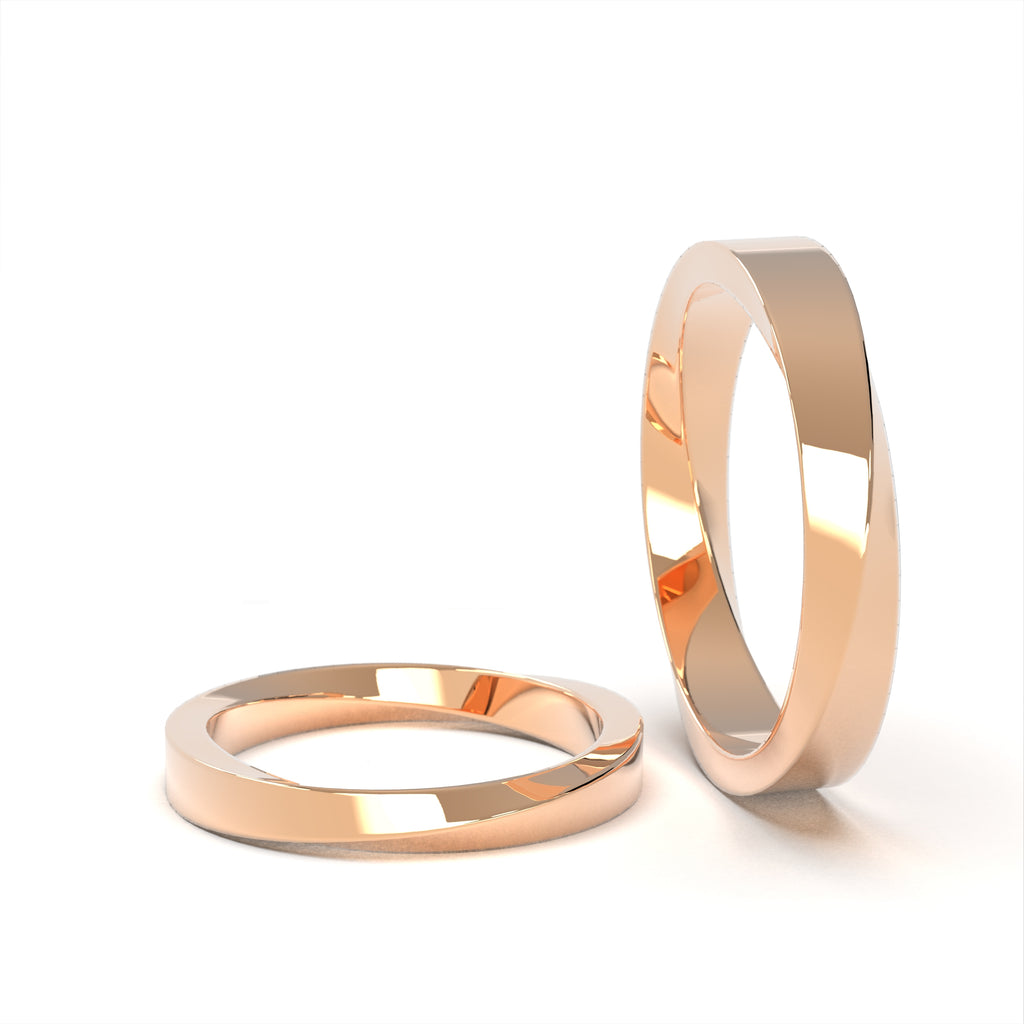 Möbius - moderní snubní prsteny