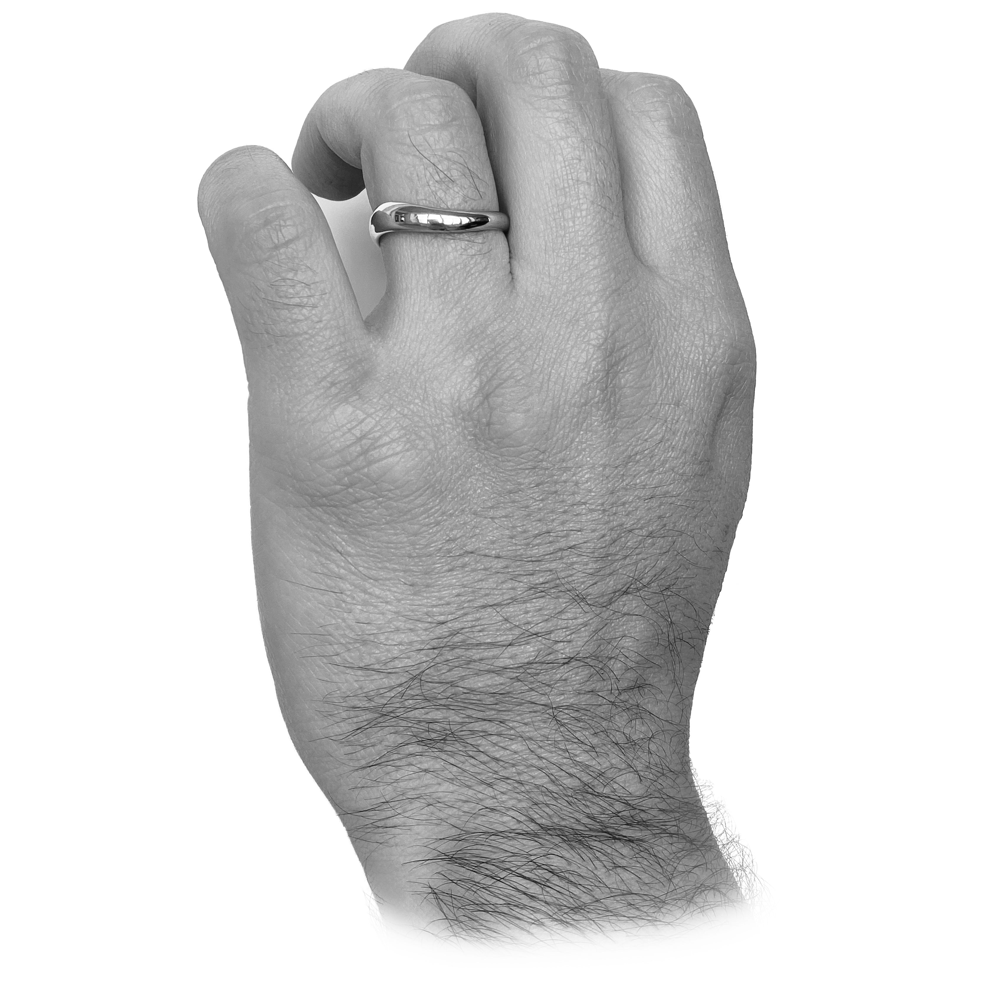 Nacre Universe - designové snubní prsteny ze 14 kt žlutého zlata 6,04 g - antonielecher