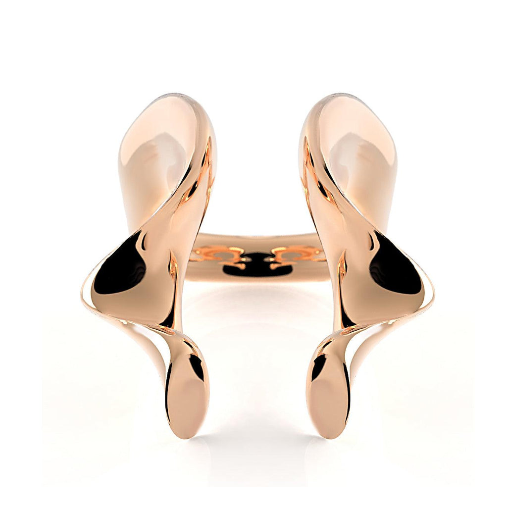 Nacre Alysia - designový prsten - au 14kt - 14.32 g / ag 925/1000 - 10 g - antonielecher