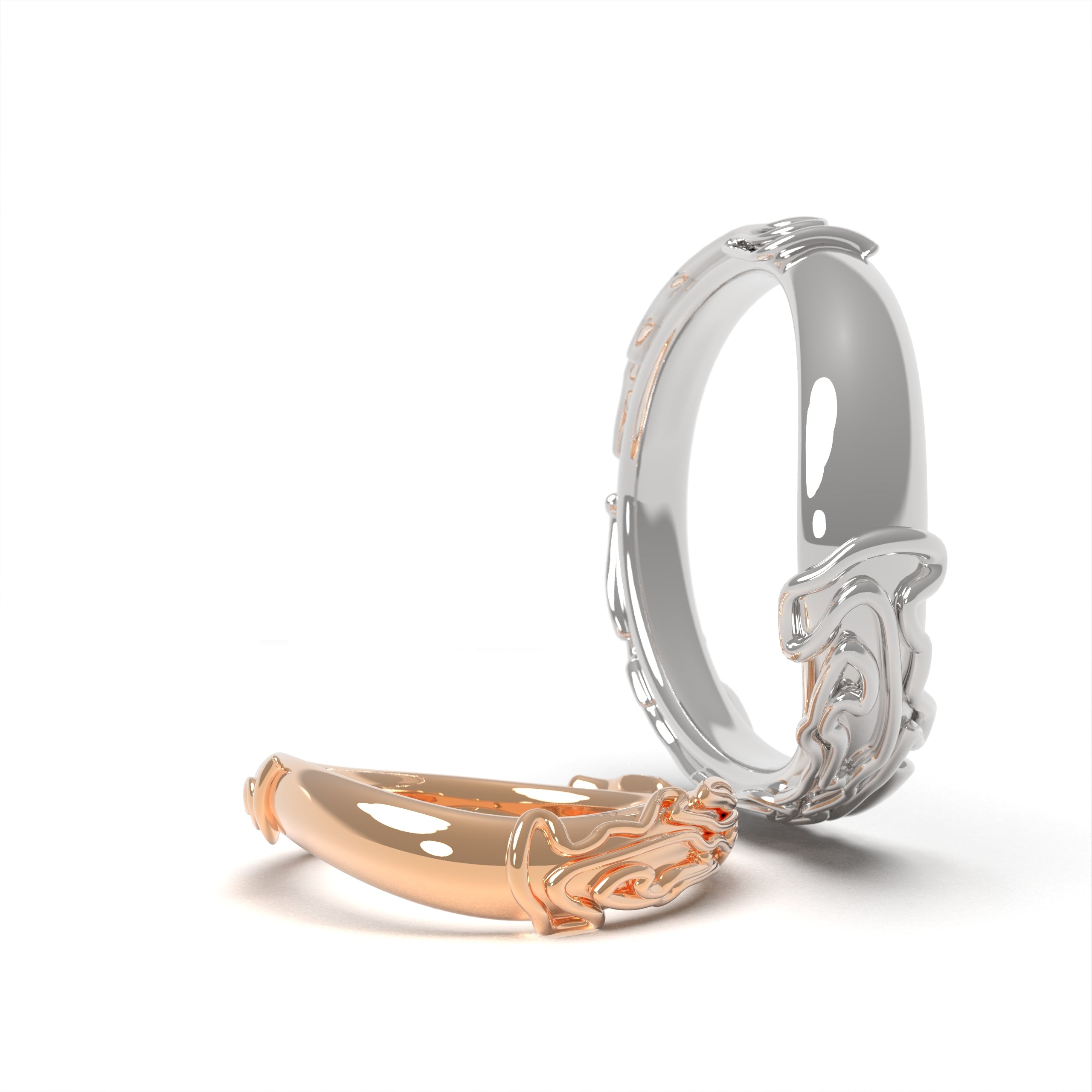 Nexus - organické snubní prsteny