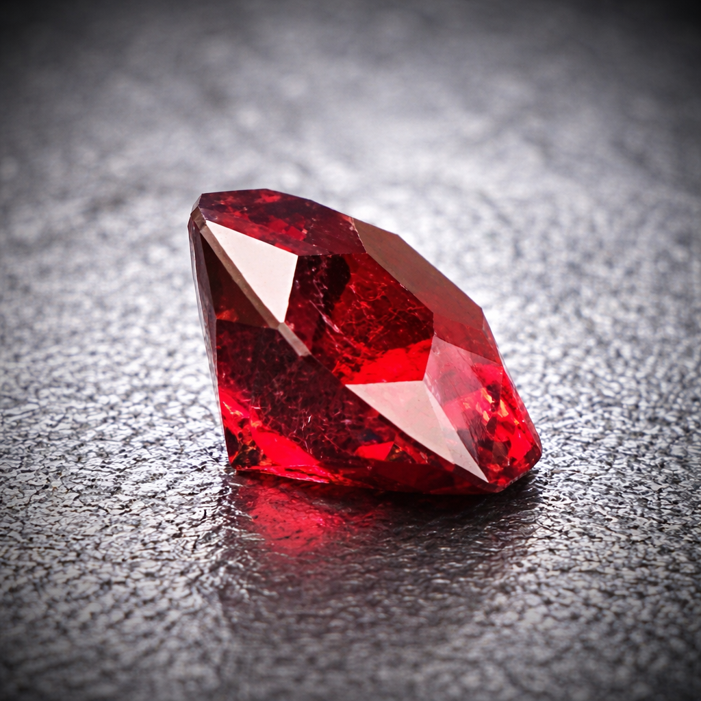 Pyrop 2,36 ct - Tanzánie