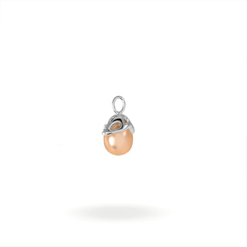 Radiozoa - designer pendant with gold sea pearl (AA) - Au 585/1000 approx. 1.72 g 925/1000 ag approx. 1.38 g