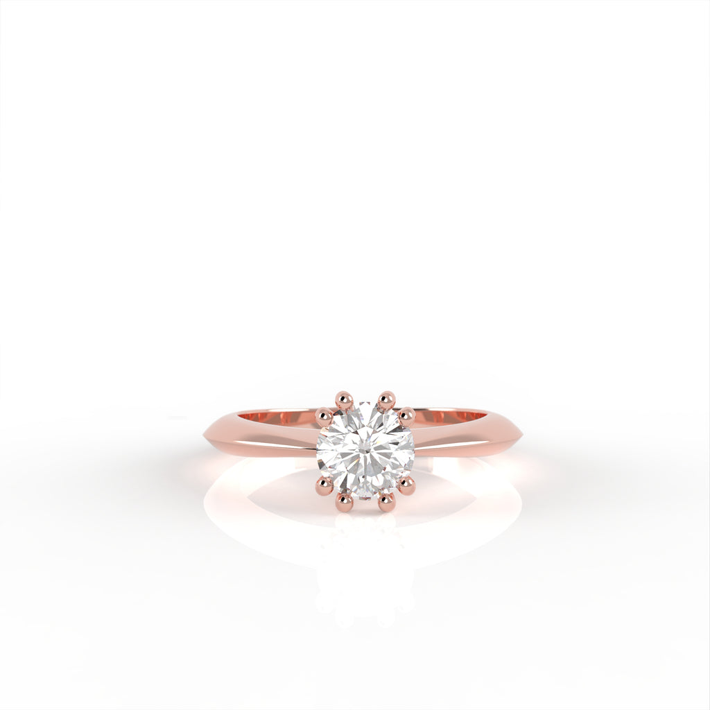 Teneritas - zlatý zásnubní prsten