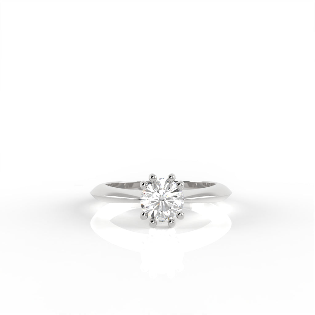 Teneritas - zlatý zásnubní prsten