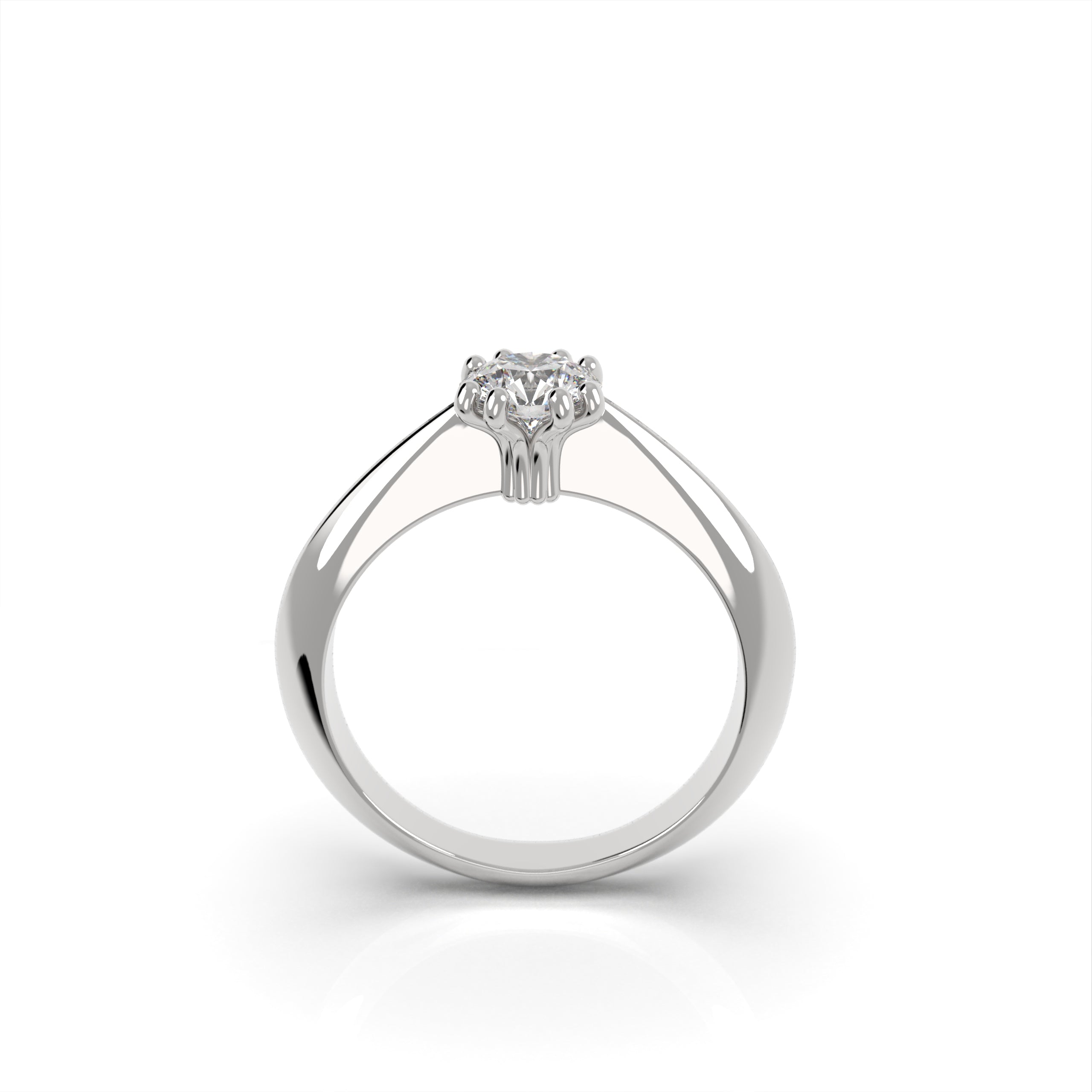 Teneritas - zlatý zásnubní prsten