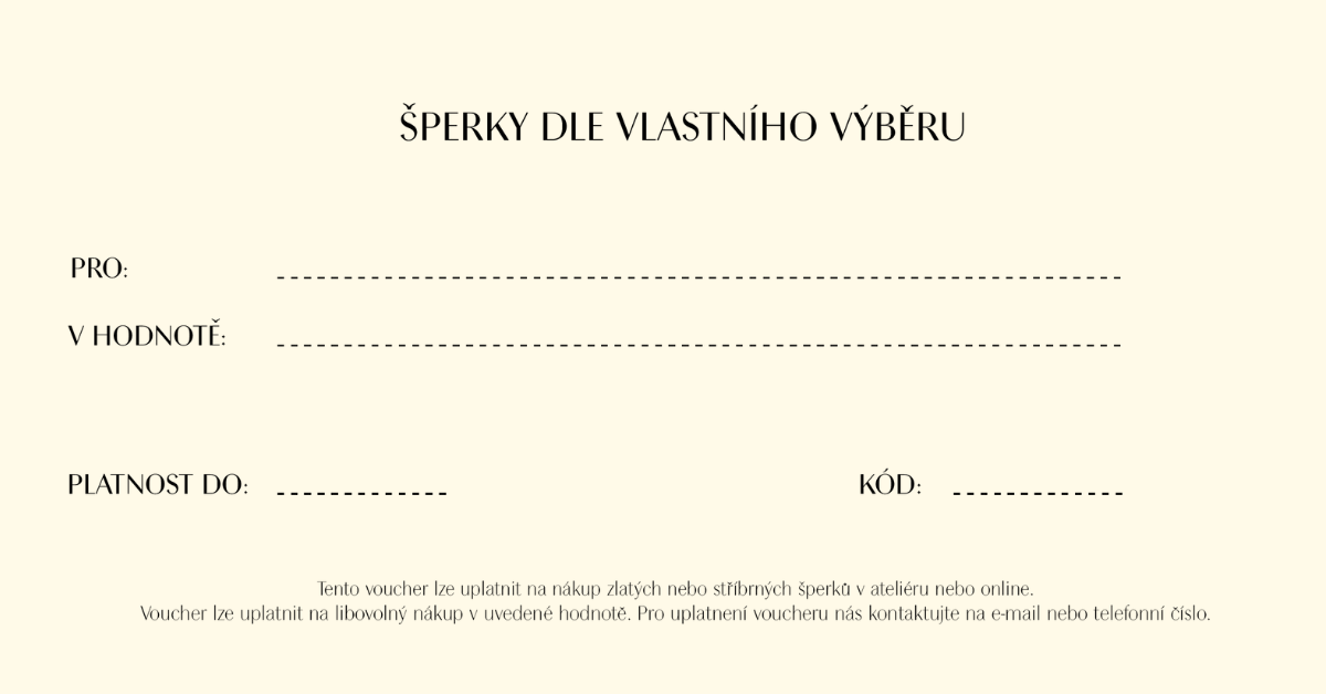 Gift voucher 1000 CZK