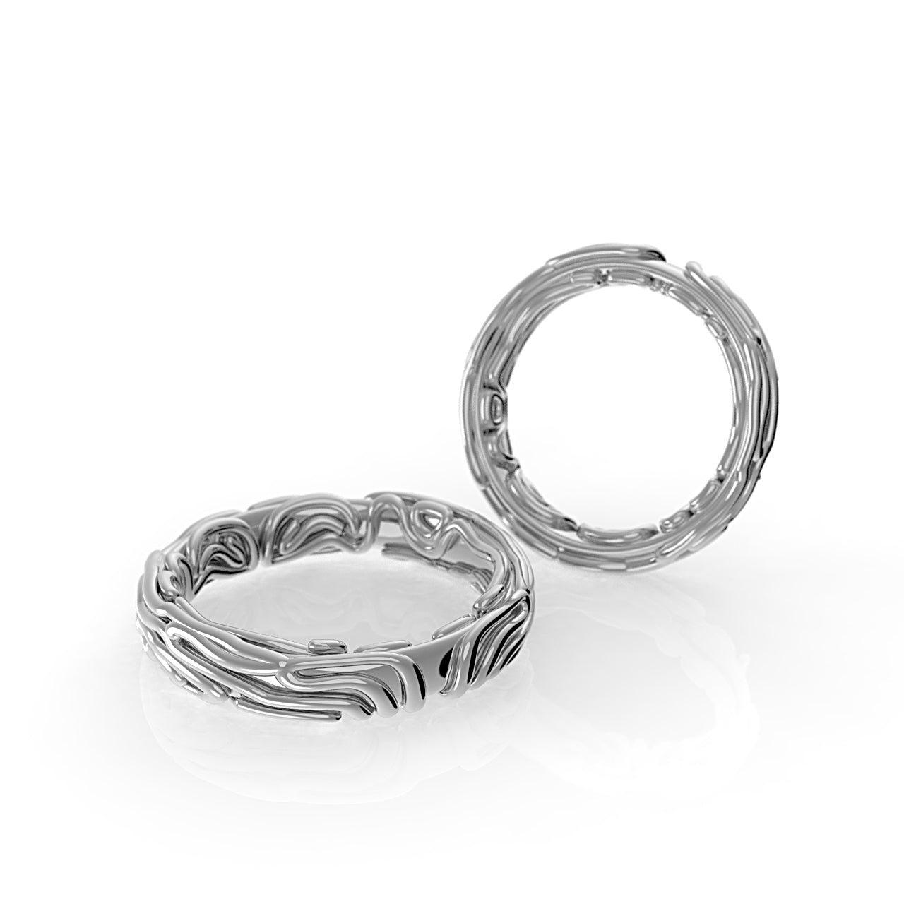 Brain coral - unisex ring