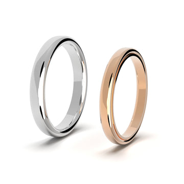 Love Bauhaus - a - designové snubní prsteny 14 kt au 8.1 g
