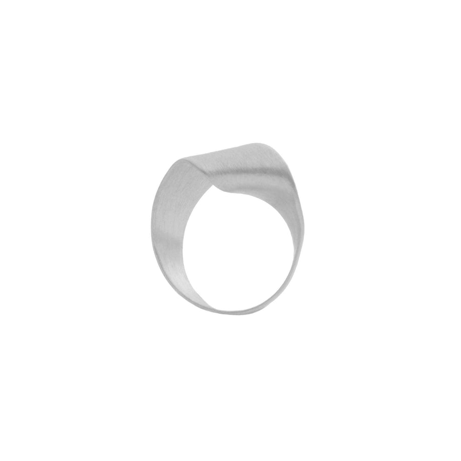 Möbius Magnum - designový prsten - 925/1000 rhodiované stříbro 7 g - antonielecher
