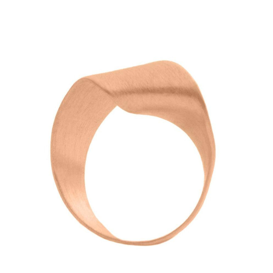 Möbius Magnum - designový prsten z růžového zlata - 18 kt růžové zlato nebo 925/1000 pozlacené stříbro 5.50 g - antonielecher