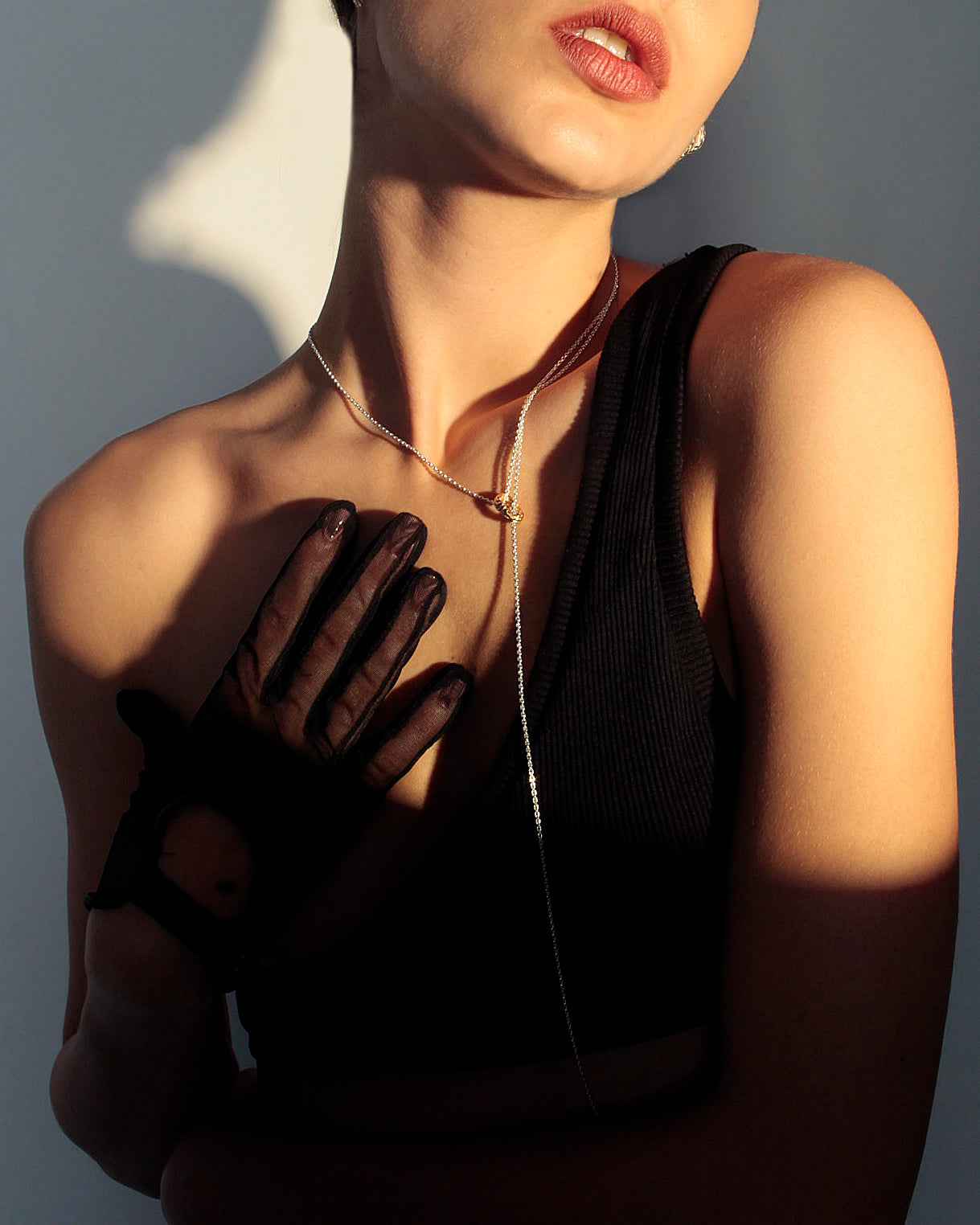 Nacre Brain Coral - designový náhrdelník s přívěskem - au 14kt - 16.32 g / ag 925/1000 - 10 g - antonielecher