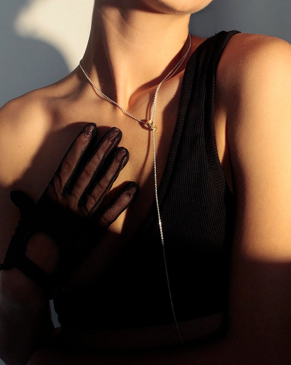 Nacre Brain Coral - designový náhrdelník s přívěskem bílý - au 14kt - 11.32 g / ag 925/1000 - 8 g - antonielecher